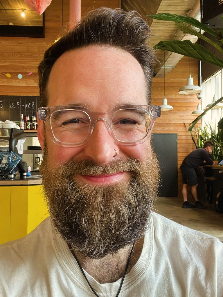 Dan Simpson smiling